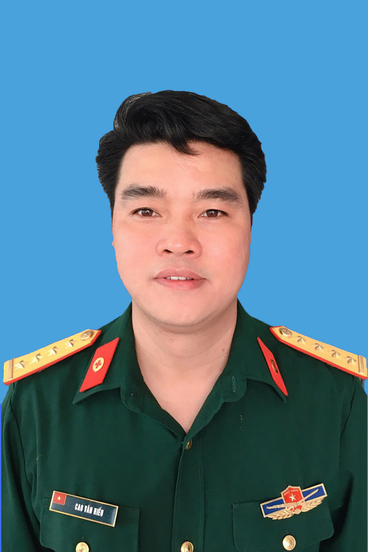 Thiếu tá, Bác sĩ CKI: Cao Văn Hiếu